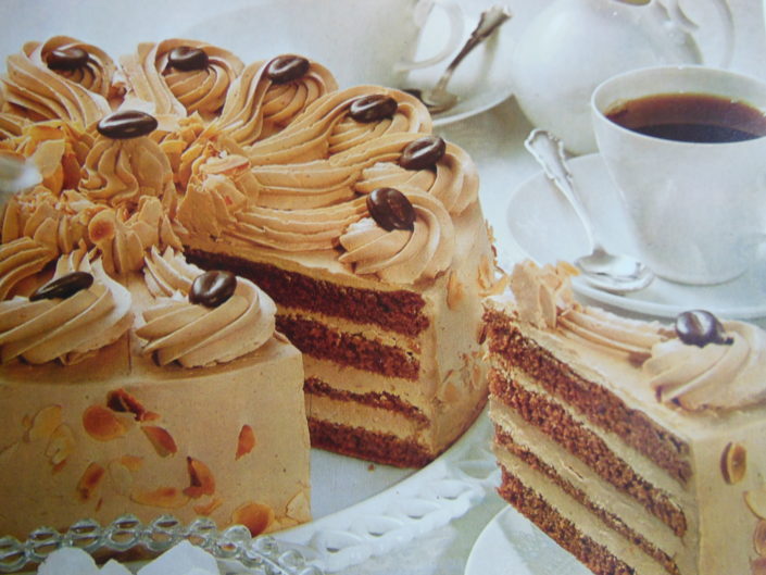 Kuchen und Kaffee